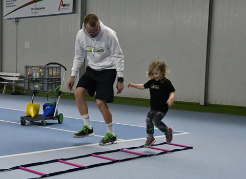 Kindertennistraining