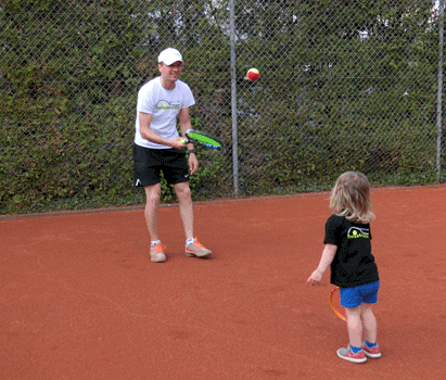 Kindertennistraining